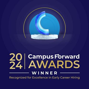 campus forward award winner logo