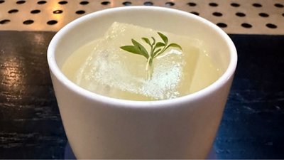 ice in garnish