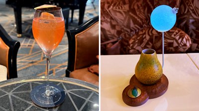 cocktail on the table