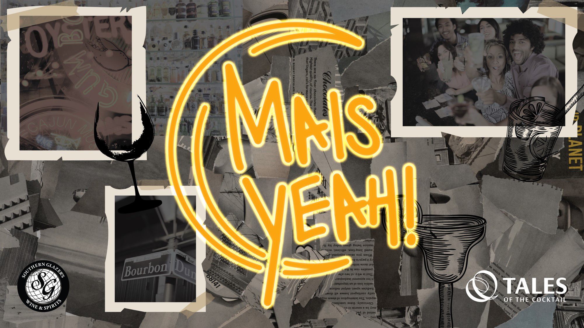 Tales of the Cocktail MAIS YEAH! logo.