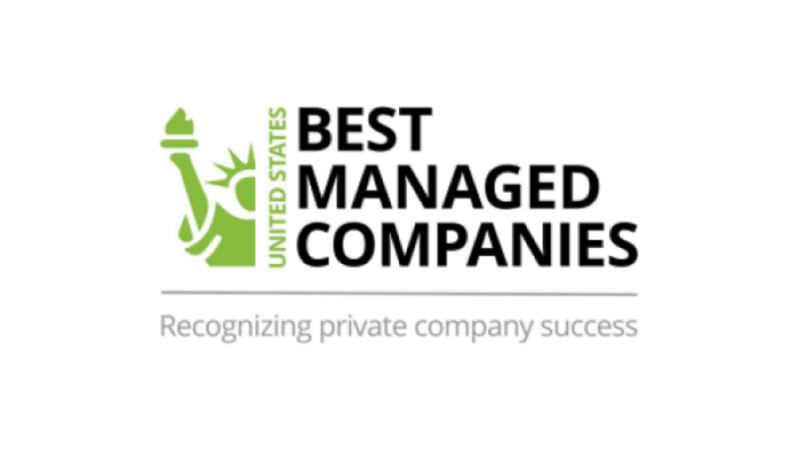 Best managed companies recognition logo