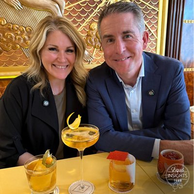 Debbi Peek and Brian Masilionis