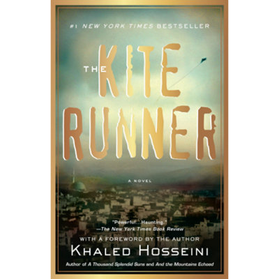 The Kite Runner book cover.
