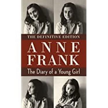 Anne Frank book cover.