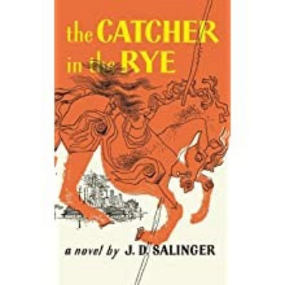 The Catcher in the Rye book cover.